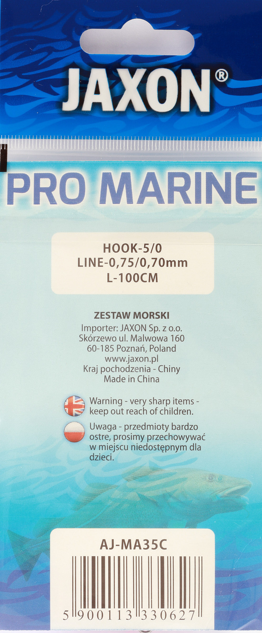 Zestaw morski Rig Jaxon MA35
