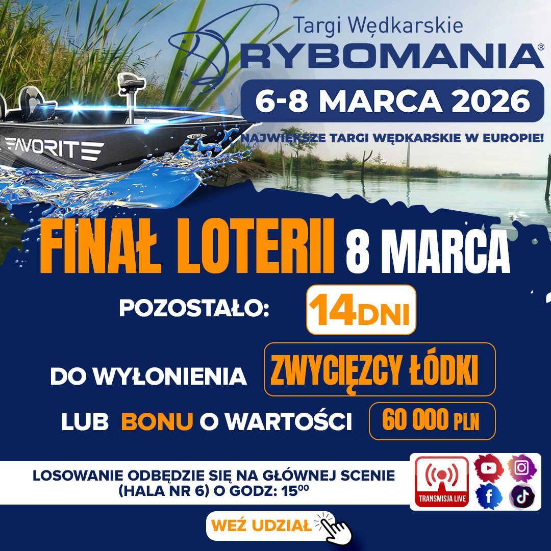 Wystawiamy się na targach Rybomania!