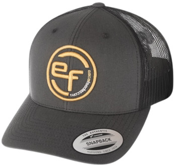 Czapka Escafeeder Retro Trucker 2 Tone - CHARCOAL BLACK