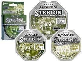 Żyłka pokryta fluocarbonem Konger Steelon 150m