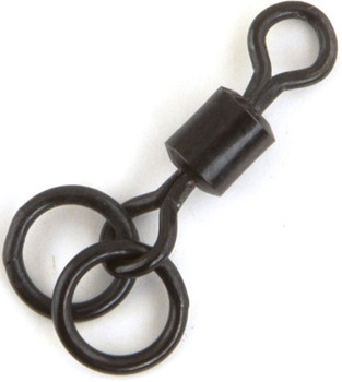 Krętlik z agrafką Fox Double ring swivel