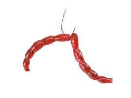 Sztuczna ochotka Berkley Powerbait Micro Blood Worm