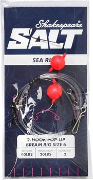 Zestaw morski Shakespeare 2-Hook Pop-up Bream Rig