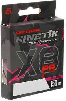 Plecionka Azura Kinetik X8 0.185mm 22kg 150m Purple
