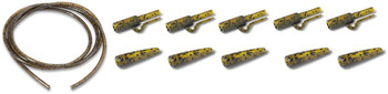 Bezpieczny klips zestaw Anaconda Quick Lock Safety Lead Clip Power Pack