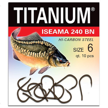 Haczyki Titanium ISEAMA 240
