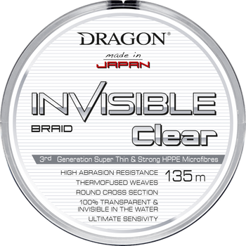 Dragon Invisible CLEAR Momoi 0.06mm 4.9kg - plecionka wędkarska