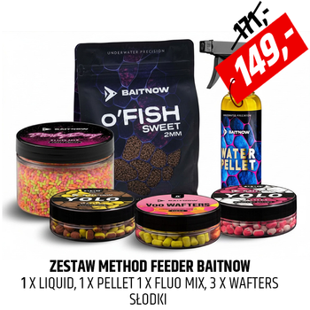Zestaw Method Feeder Baitnow – Słodka Uczta