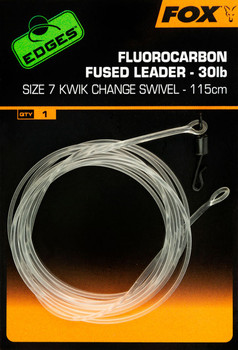 Zestaw końcowy Fox Fluorocarbon Fused Leader