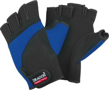 Rękawiczki Neoprenowe Dragon 5-finger cut niebiesko-czarne