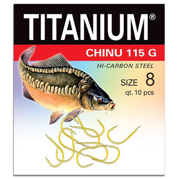 Haczyki Titanium CHINU 115