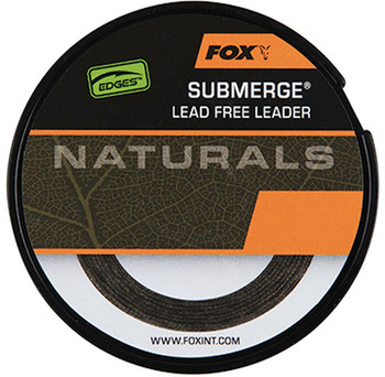 Leadcore bez rdzenia Fox Edges Naturals Submerge Leadfree Leader