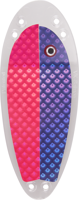 Clear Purple Red