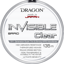 Dragon Invisible CLEAR Momoi 0.18mm 17.9kg - plecionka wędkarska