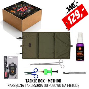 Zestaw narzędzi wędkarskich TACKLE BOX METHOD