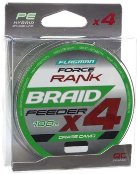 Plecionka Flagman Force Rank Feeder Braid ?4   0.18mm 24kg 100m