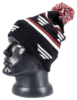Czapki zimowe Favorite Red Pompon