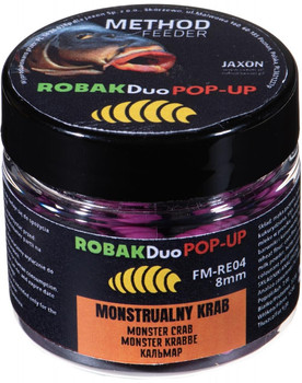 Dwukolorowe przynęty Jaxon Robak Duo Pop UP