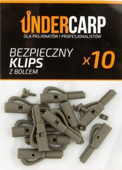 Bezpieczny klips Undercarp Bezpieczny klips z bolcem