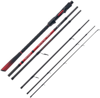 Wędka Iron Claw High-V Red Travel Pike Spin