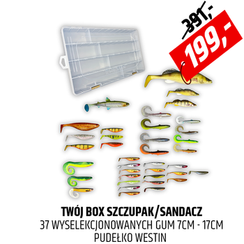 Ultra zestaw przynęt szczupakowych - Twój BOX Pike