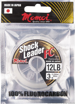 Fluorocarbon Momoi Shock Leader Clear