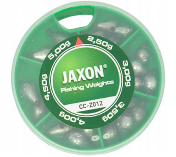 Ołów wędkarski Jaxon Łezki 2,5g +3,0g +3,5g +4,0g +4,5g +5,0g