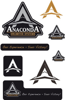 Naklejka Anaconda Stickerbogen Aufkleber