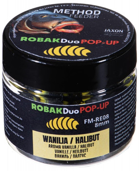 Dwukolorowe przynęty Jaxon Robak Duo Pop UP