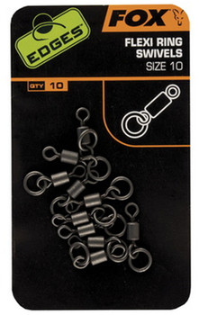 Krętliki z pierścieniem Fox Edges Flexi Ring Swivel
