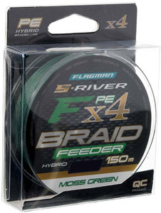 Plecionka Flagman S-River Pe Braid Hybrid F4 Feeder  0.20mm 26kg 150