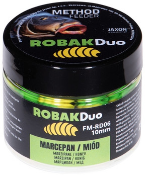 Dwukolorowe przynęty Jaxon Robak Duo