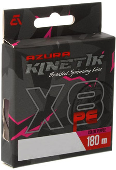 Plecionka Azura Kinetik X8 0.148mm 14kg 180m Purple